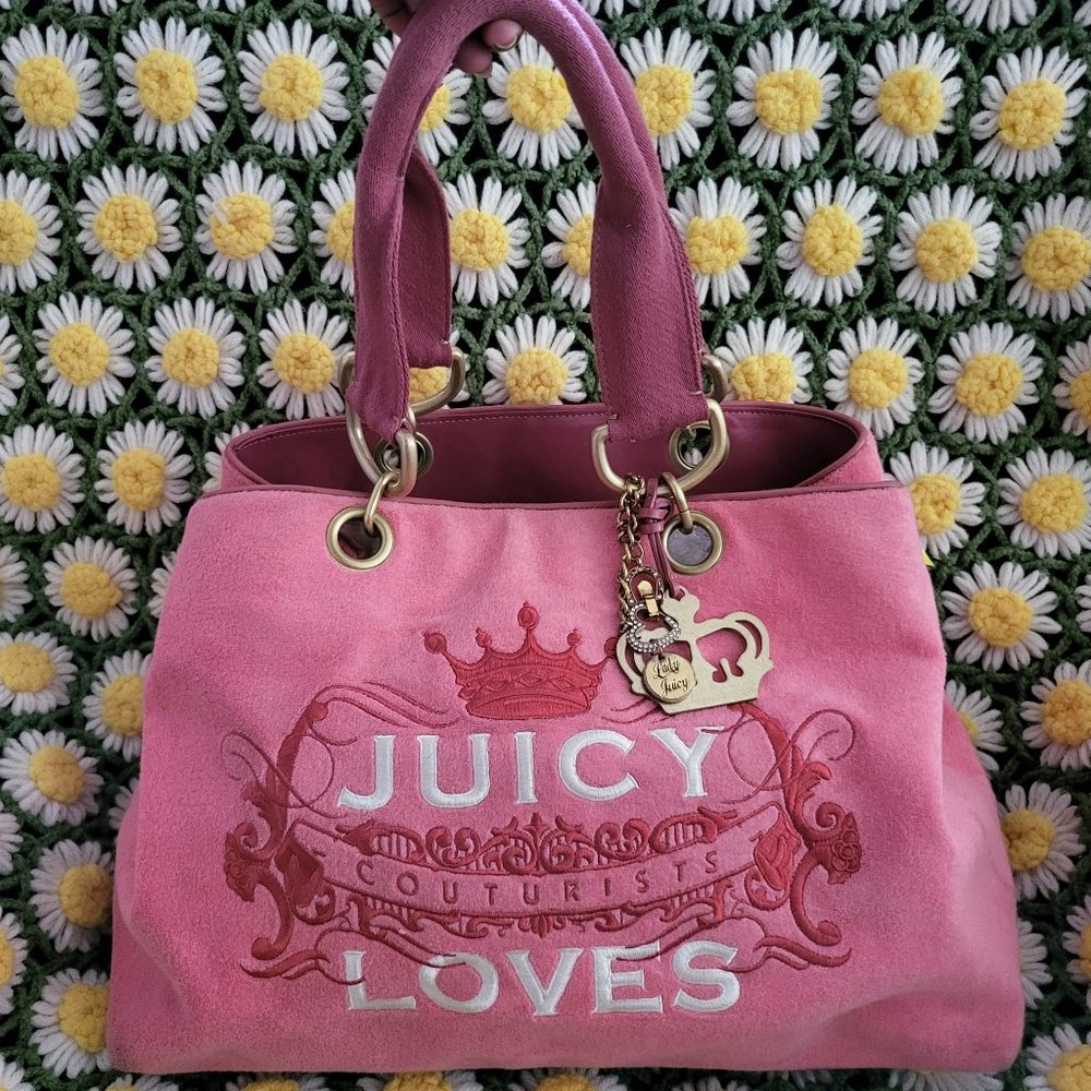 'Juicy Loves Couturists' Juicy Couture Large Bag